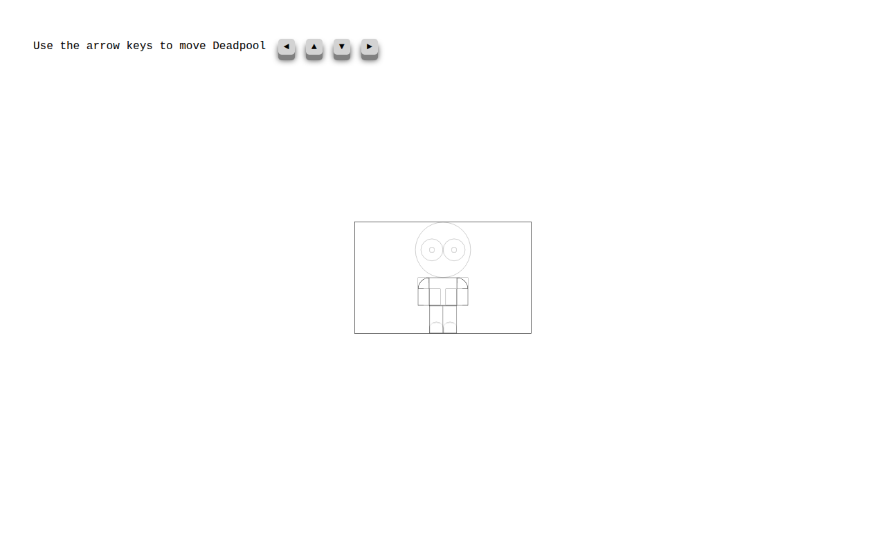 Deadpool 3D Demo Wireframe